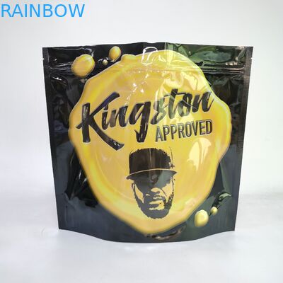 amis de papier d'aluminium de 1g 4g 7g 10g empaquetant le sac de preuve d'odeur du delta 8 de poche de gummies du sac CBD avec la tirette