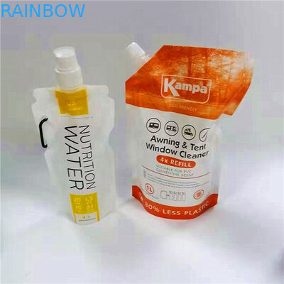 Sac rechargeable liquide avec le bec et le couvercle pour le sac détersif liquide de bec pour la poche en aluminium de bec de poudre à laver