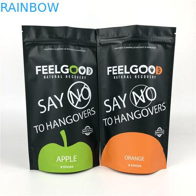 Support en gros rescellable de coutume vers le haut de poche Chips Spice Snack Nuts Zipper emballant des sachets en plastique de Mylar