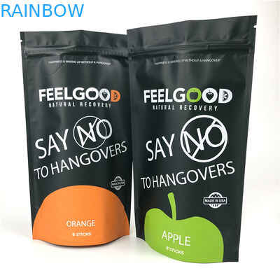 Support en gros rescellable de coutume vers le haut de poche Chips Spice Snack Nuts Zipper emballant des sachets en plastique de Mylar