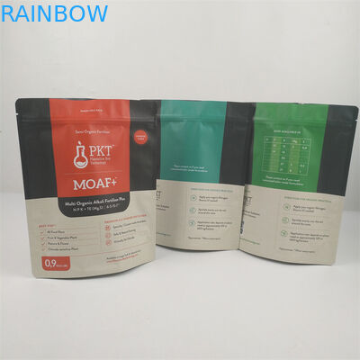 CPE MOPP de PVC recyclable de tirette de CMYK Pantone de poche de preuve rescellable d'odeur