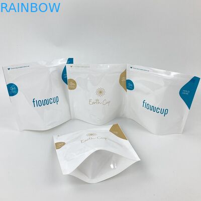 Le casse-croûte de Mylar de stérilisateur de micro-onde met en sac 150 microns pour la tasse menstruelle