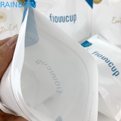 Le casse-croûte de Mylar de stérilisateur de micro-onde met en sac 150 microns pour la tasse menstruelle