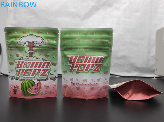 L'ANIMAL FAMILIER de fines herbes CBD d'emballage d'encens de preuve d'odeur d'enfant sarclent le sac de fines herbes de mauvaise herbe de VMPET