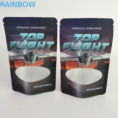 Emballage de fines herbes stratifié Runtz en plastique thermoscellable d'encens de gousset