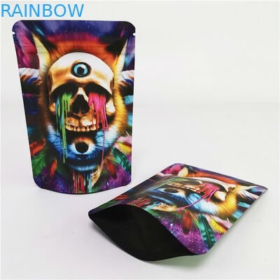 Emballage de fines herbes stratifié Runtz en plastique thermoscellable d'encens de gousset