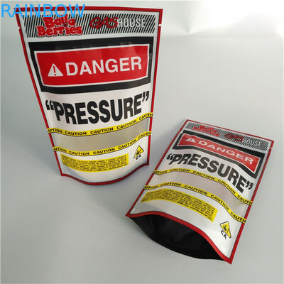 Gravure de Runtz 7g 35g CMYK de preuve d'Edibles Matte Mylar Aluminium Bag Smell