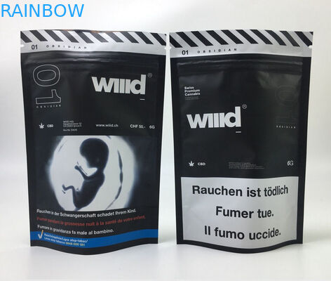 Gravure UV de empaquetage comestible de MOPP CMYK de tache de sac zip-lock de Runtz Mylar de nourriture