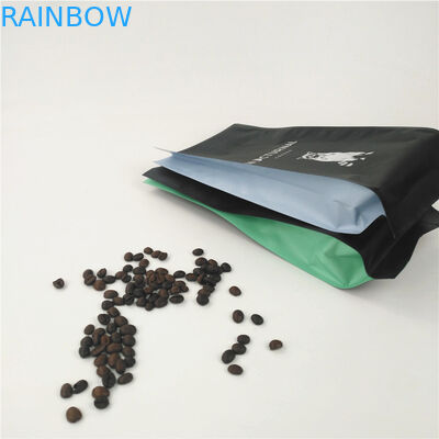 PA 1.5c de PE de MOPP de café d'écrous de casse-croûte de poches de papier d'aluminium de CMYK OPP