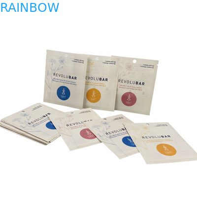 Le zip-lock rescellable de MOPP CMYK met en sac le CPE de PVC en plastique de 200mic VMPET