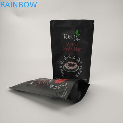 Microns à obturation automatique d'AL de poche en plastique de tirette de CMYK VMPET 110 de sac comestible de CPP Mylar