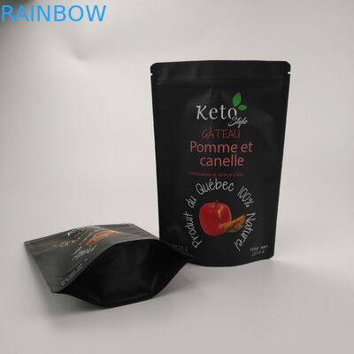 Microns à obturation automatique d'AL de poche en plastique de tirette de CMYK VMPET 110 de sac comestible de CPP Mylar