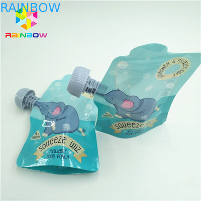 le plastique de 1.2C VMPET tiennent la poche 200mic MOPP CMYK Doypack avec la tirette