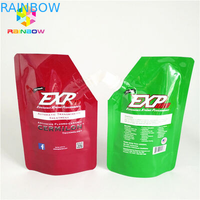 sachets en matière plastique 1.5C Gravnre du fond plat 110mic imprimant le sachet en matière plastique de stratification