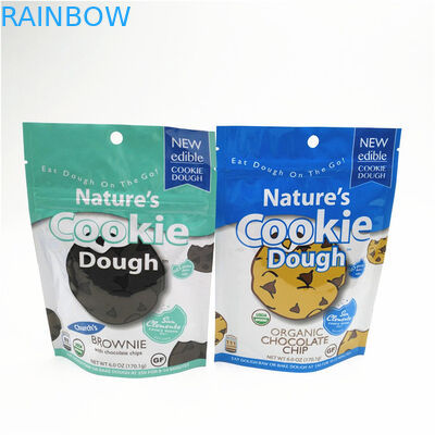 l'emballage alimentaire de casse-croûte de 1.2C CMYK met en sac la gravure rescellable avec la tirette