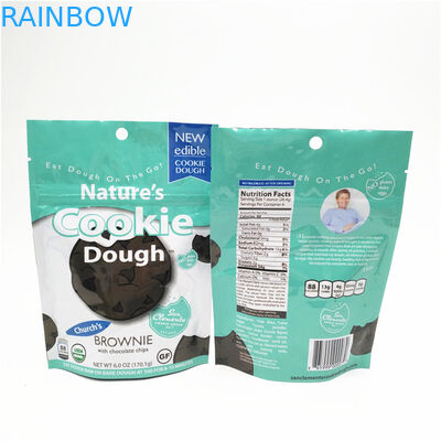 l'emballage alimentaire de casse-croûte de 1.2C CMYK met en sac la gravure rescellable avec la tirette