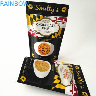 De serpent de Doypack de nourriture de support sac en plastique de tirette des poches 12C CMYK MOPP