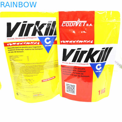 Le maïs éclaté en plastique de poches de preuve d'odeur de CMYK MOPP tiennent 110mic