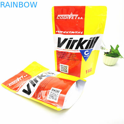 Le maïs éclaté en plastique de poches de preuve d'odeur de CMYK MOPP tiennent 110mic