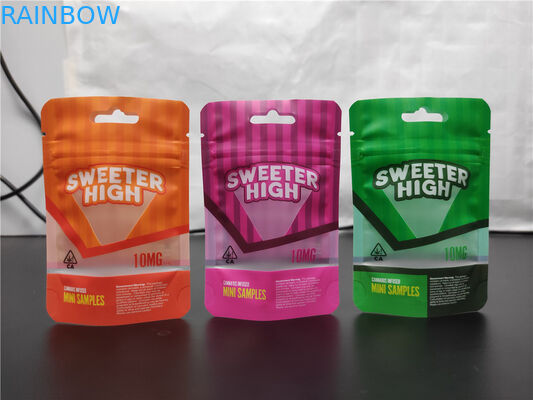 La nourriture de sucrerie de CBD tiennent la preuve d'odeur de conditionnement en plastique de sac de mylar