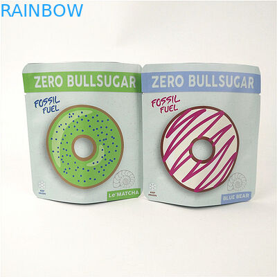 Gravure imprimant la catégorie comestible de sac zip-lock d'emballage alimentaire pour la sucrerie de biscuit