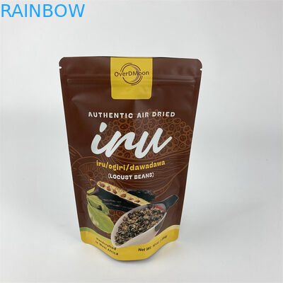 Support en plastique d'emballage de THC Pouchesd vers le haut des sacs zip-lock d'emballage de Doypack