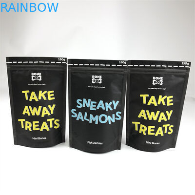 CMYK a imprimé les sachets en matière plastique empaquetant le sac d'aliments pour chiens de papier d'emballage