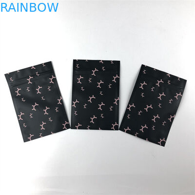 Joint latéral du sachet en plastique de serrure de fermeture éclair de papier d'aluminium de Mylar trois rescellables