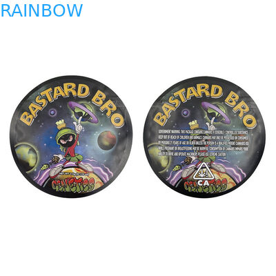 Le cercle mélangé Edibles a découpé la preuve avec des matrices formée 3.5g d'odeur de sac d'emballage d'aluminium de Mylar