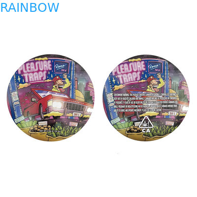 Le cercle mélangé Edibles a découpé la preuve avec des matrices formée 3.5g d'odeur de sac d'emballage d'aluminium de Mylar