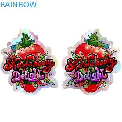 La serrure imprimée faite sur commande Mylar de fermeture éclair met en sac la tirette de casse-croûte de Gummies de soudure à chaud met en sac le papier aluminium