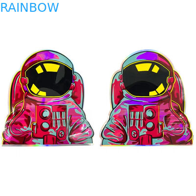 La coutume découpée avec des matrices rescellable irrégulière de poche de sucrerie de cercle forment le sac 3.5G 7G de Mylar