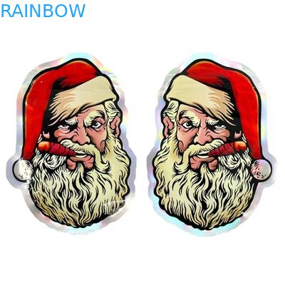 La coutume découpée avec des matrices rescellable irrégulière de poche de sucrerie de cercle forment le sac 3.5G 7G de Mylar