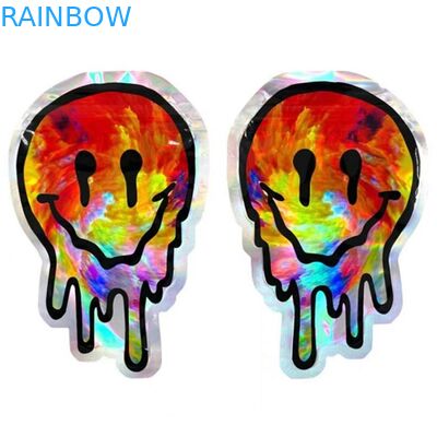 La coutume découpée avec des matrices rescellable irrégulière de poche de sucrerie de cercle forment le sac 3.5G 7G de Mylar