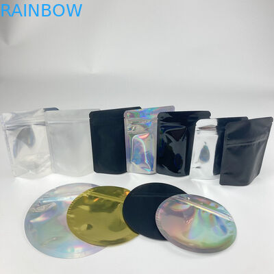Sacs olographes de sortie de Mylar de graines de fleur de papier d'aluminium de sac de poche de cercle résistant d'enfant