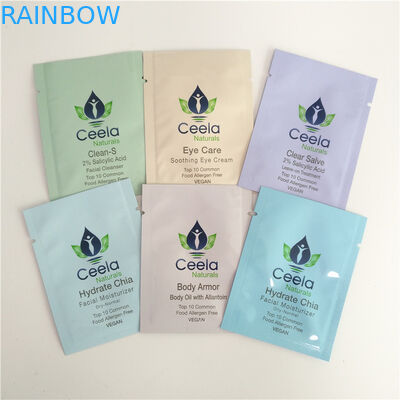 Emballage de Mini Kraft Paper Cosmetic Pouch avec le sachet vide de pilule de thé de café d'aluminium de tirette