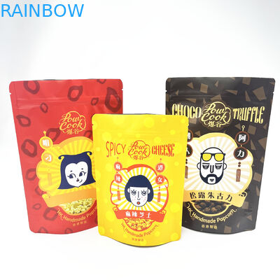 Sacs de empaquetage zip-lock en aluminium de Mylar de preuve rescellable d'odeur pour le biscuit de casse-croûte de nourriture