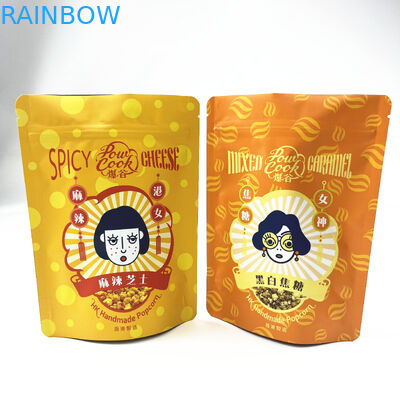 Sacs de empaquetage zip-lock en aluminium de Mylar de preuve rescellable d'odeur pour le biscuit de casse-croûte de nourriture