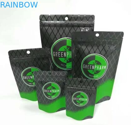 Le casse-croûte en plastique de café de thé emballant la poche faite sur commande de sacs zip-lock rescellables a stratifié Runtz