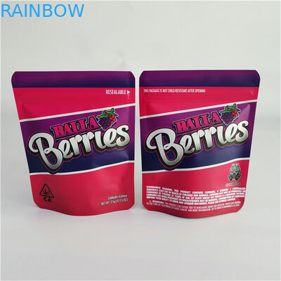 Le casse-croûte en plastique de café de thé emballant la poche faite sur commande de sacs zip-lock rescellables a stratifié Runtz