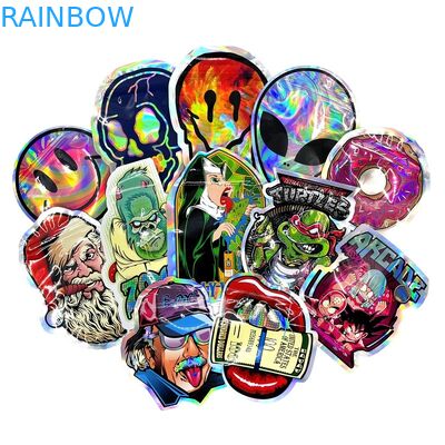 L'odeur en plastique faite sur commande de sac de tirette de Mylar de forme irrégulière rendent 3.5g 7g résistant