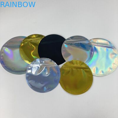 L'odeur en plastique faite sur commande de sac de tirette de Mylar de forme irrégulière rendent 3.5g 7g résistant