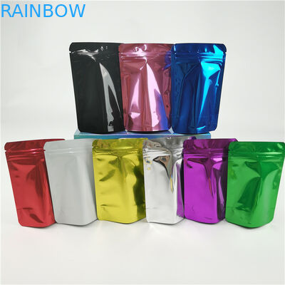 Poche faite sur commande d'emballage de Mylar de sac d'aliments pour chiens avec le zip-lock