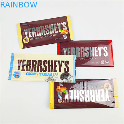 Emballage imprimé fait sur commande de sac de casse-croûte de Mylar Edibles pour la barre de chocolat 400mg