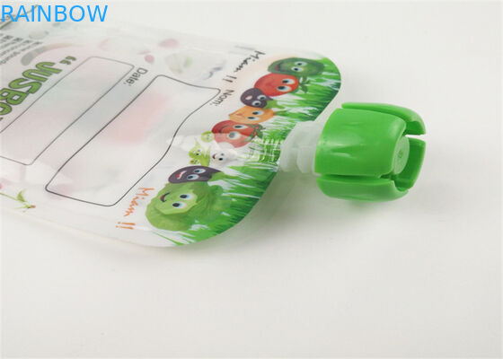 Digital imprimant la poche en plastique de bec pour le sac d'emballage de Juice Yogurt Squeeze Baby Food