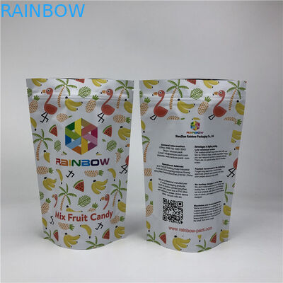 CBD adapté aux besoins du client met en sac le support vers le haut du paquet de Doypack Matte Aluminum Foil Baggies Food