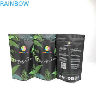 CBD adapté aux besoins du client met en sac le support vers le haut du paquet de Doypack Matte Aluminum Foil Baggies Food