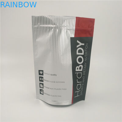 CBD adapté aux besoins du client met en sac le support vers le haut du paquet de Doypack Matte Aluminum Foil Baggies Food