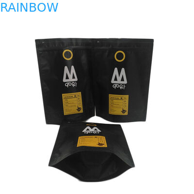 CBD adapté aux besoins du client met en sac le support vers le haut du paquet de Doypack Matte Aluminum Foil Baggies Food
