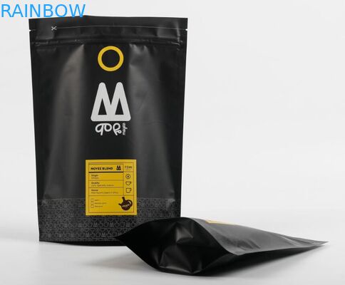 Le toucher doux tiennent le sac de empaquetage de chanvre de sac de casse-croûte de biscuit de Doypack avec la tirette